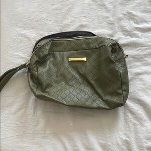 Olive Green Steve Madden Toiletry/Makeup Bag